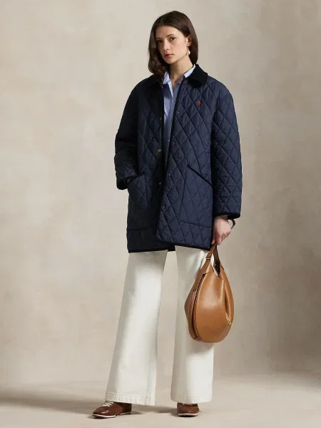 Polo Ralph Lauren Geacă de primăvară-toamnă bleumarin
