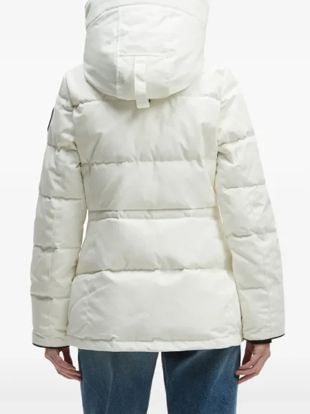 Geacă cu puf Canada Goose alb