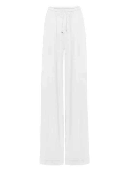 Pantaloni Annafoxy alb