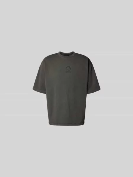 T-shirt z nadrukiem z logo Daily Paper czarna