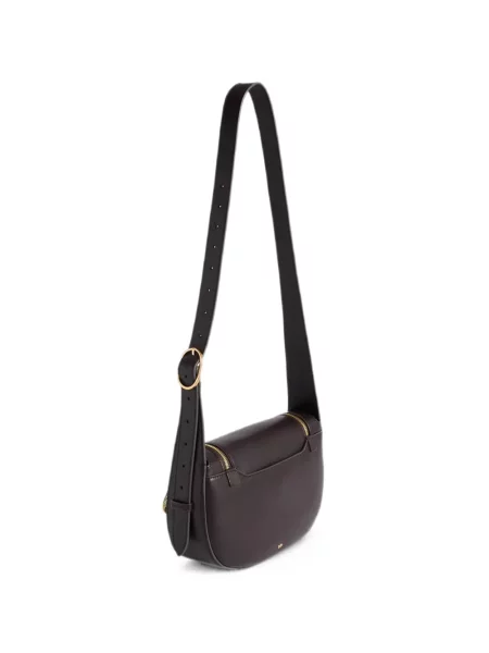 Body Anya Hindmarch din piele violet