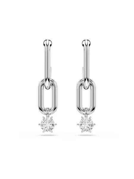 Swarovski Akcesoria Kobieta ONE SIZE Kryształowe kolczyki na co dzień szary