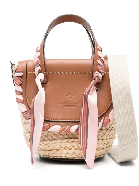 Geantă Cuba Lab de mătase maro