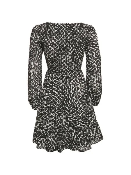 Rochie mini Michael Michael Kors cu broderie de costum mini negru