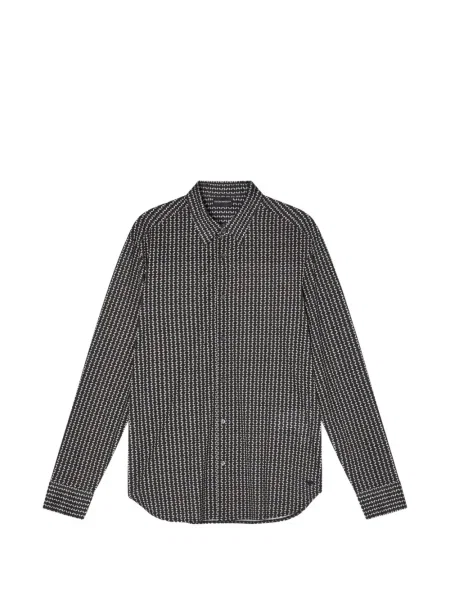 Cămașă Emporio Armani negru