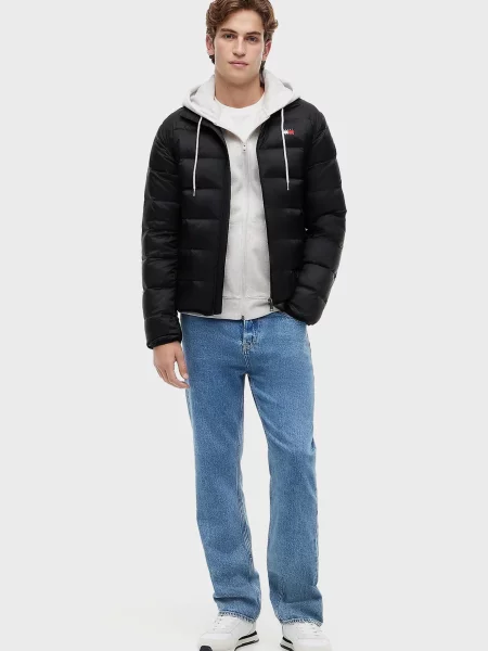 Джинсова куртка Tommy Jeans чорна