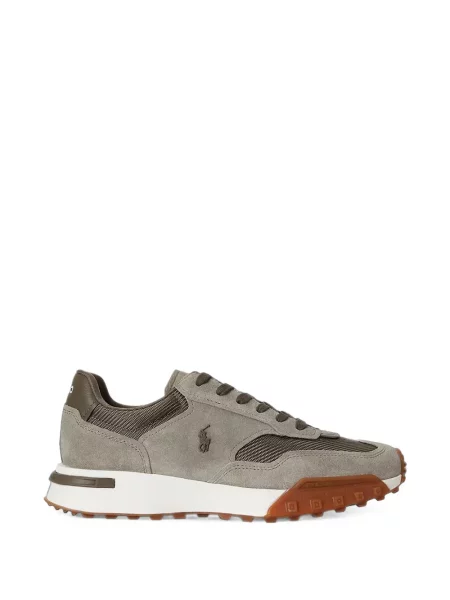 Pantofi alergare Polo Ralph Lauren cu autograf tricotate alergare albastru