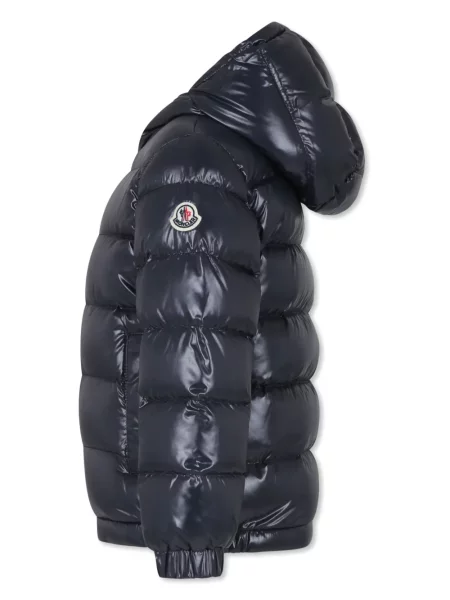 Kurtka dziecięca Moncler Enfant niebieska