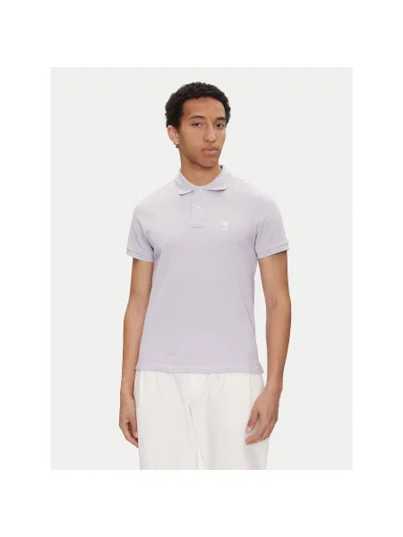 AMI PARIS Pólóing Regular Fit lila