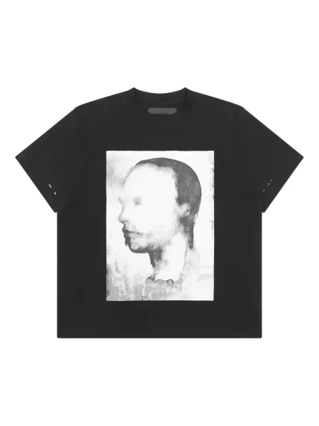 Tricou Heliot Emil cu imagine negru