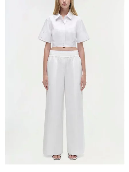 Pantaloni Simkhai alb