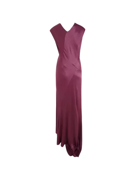 Rochie maxi Alberta Ferretti violet