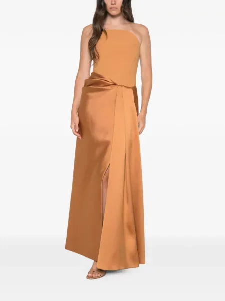 Rochie maxi Solace London portocaliu