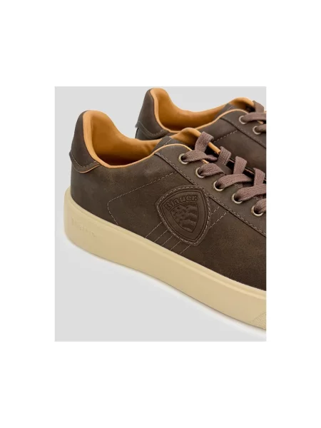 Sneakersy Blauer brązowe