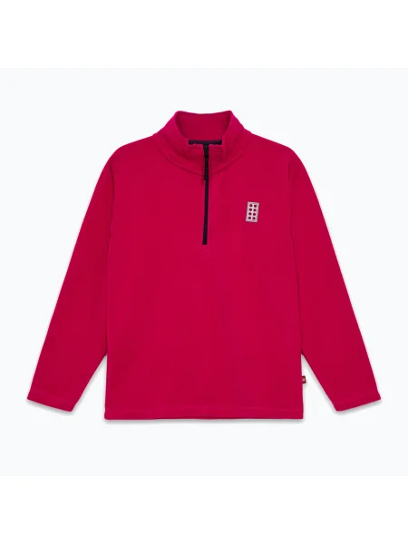 Bluză pentru copii LEGO Lwsinclair dark pink roz