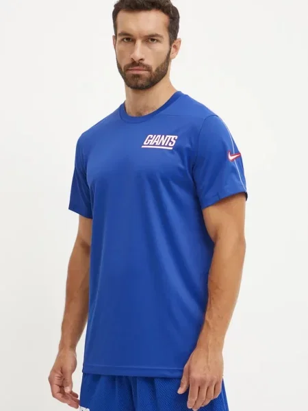 Тениска за трениране Nike New York Giants с принт синьо