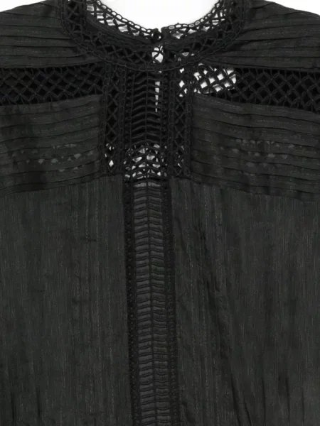Rochie mini Marant Etoile din dantelă negru