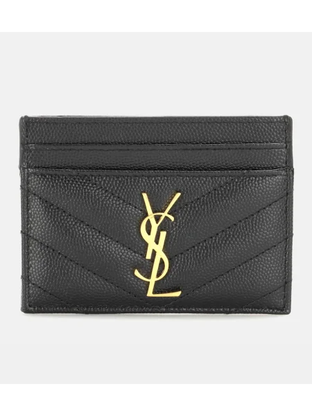 Portofel Saint Laurent din piele negru