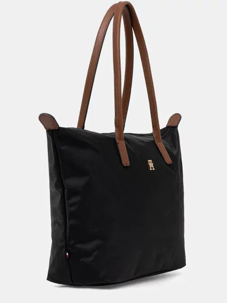 Shopper kabelka Tommy Hilfiger čierna