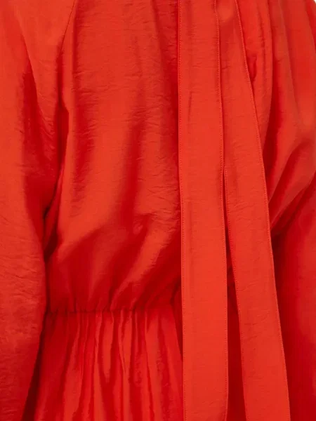 Rochie mini Samsøe Samsøe de costum portocaliu