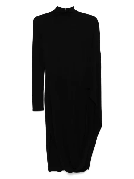 Rochie maxi Stella Mccartney lungă de costum negru