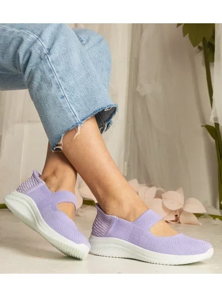 Slip on tenisky D/ceo fialová
