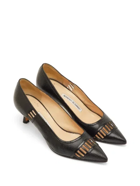 Pantofi cu toc Manolo Blahnik negru