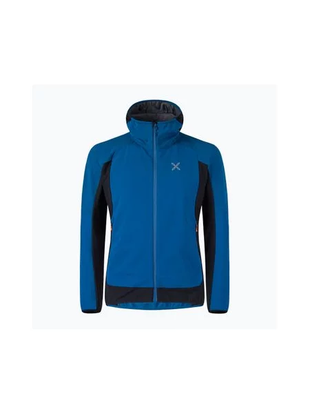 Куртка Montura Premium Wind Hoody темно-синя/помаранчева синя