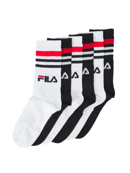FILA Șosete roșu / negru alb