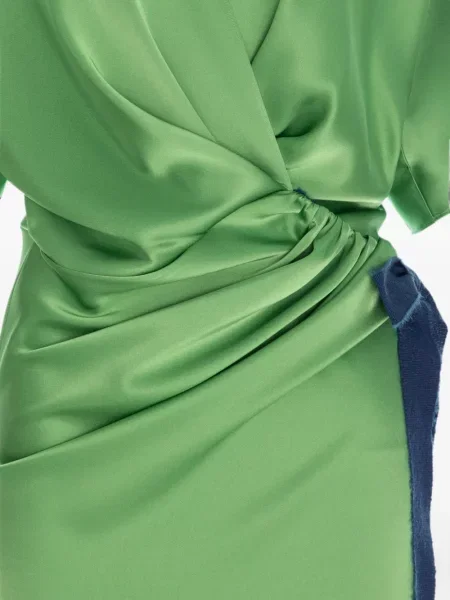 Rochie maxi V:pm Atelier drapată verde