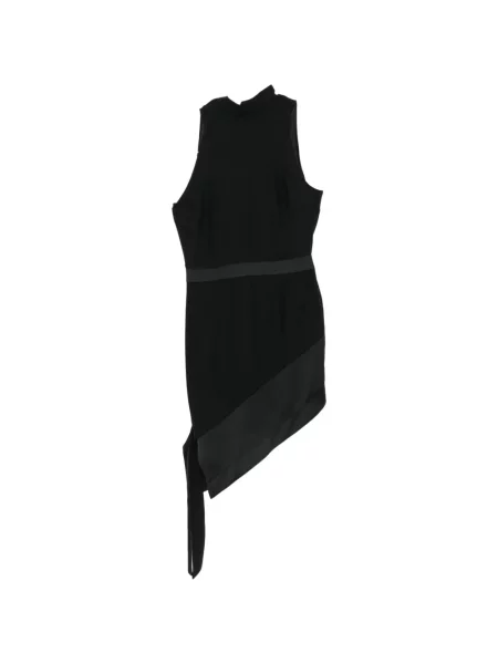 Rochie Carla G. cu funde asimetrică negru