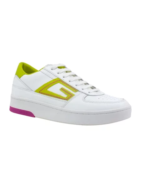 Sneakersy Guess skórzane białe