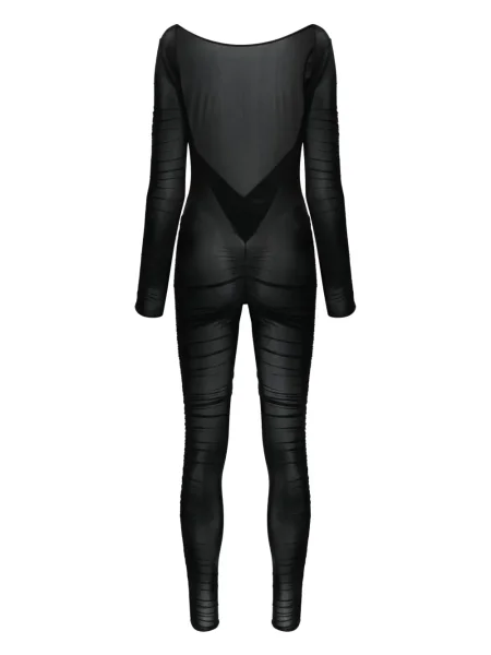 Body Maison Close transparente negru