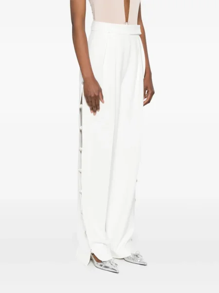 Pantaloni Nissa alb