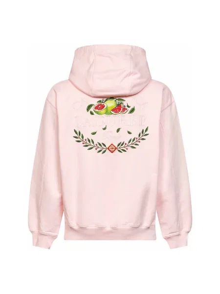 Bluza z kapturem Casablanca z kapturem różowa