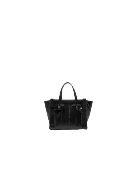 Shopperka Gianni Chiarini skórzana czarna