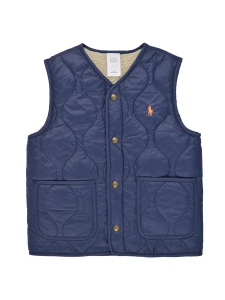 Vestă copii Polo Ralph Lauren albastru