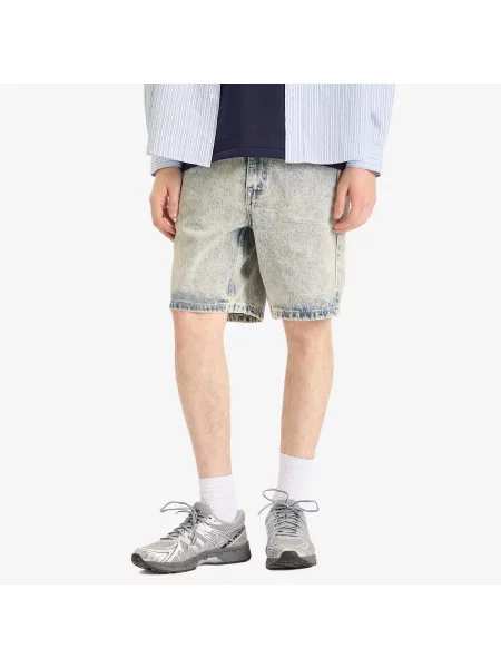 Szorty jeansowe Aape By A Bathing Ape niebieskie