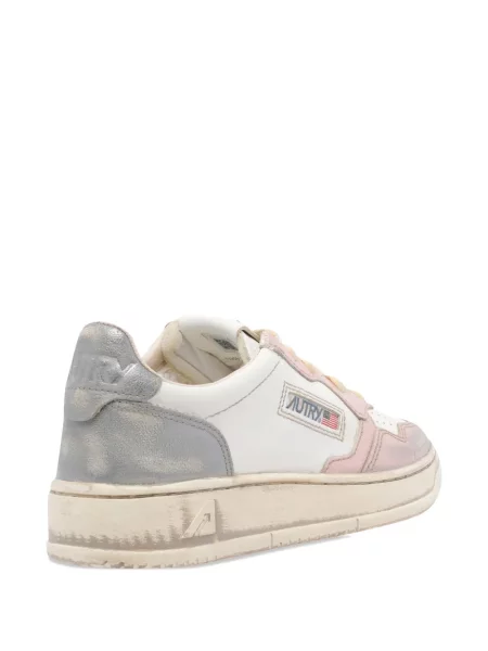 Sneakerși Autry din piele alb