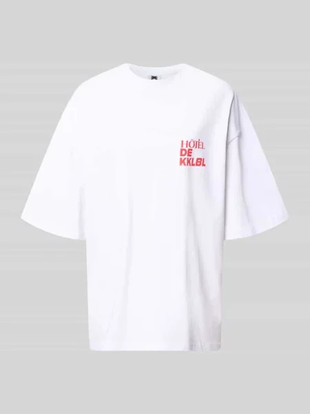 Karo Kauer Koszulka Oversize weiss biała