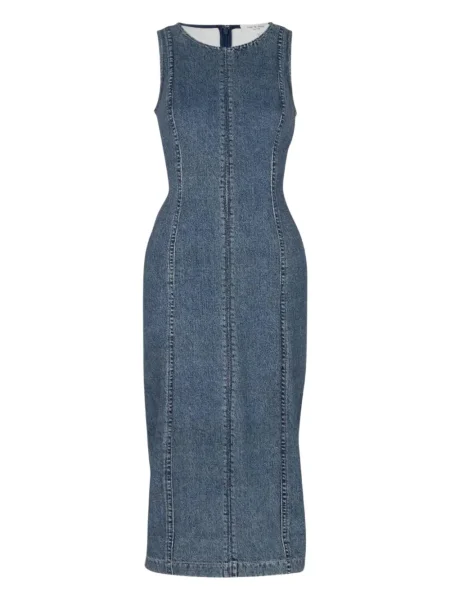 Rochie midi Rag & Bone până la genunchi de costum albastru