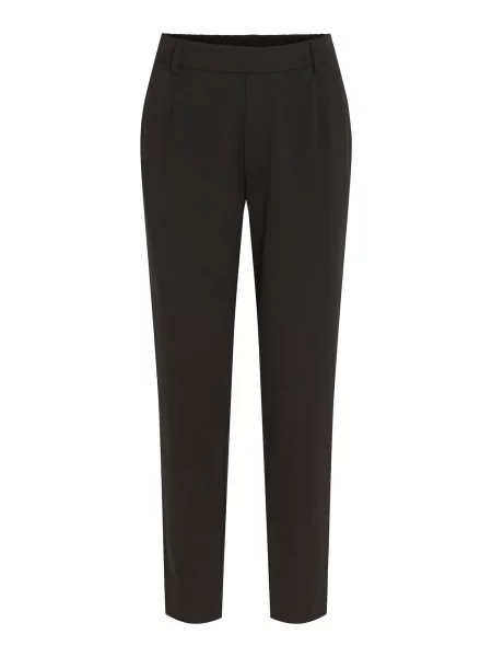 VILA Pantaloni cutați VIVarone' negru