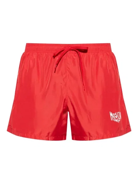 Slip de baie Moschino roșu