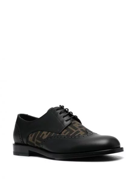 Kožený derby Fendi