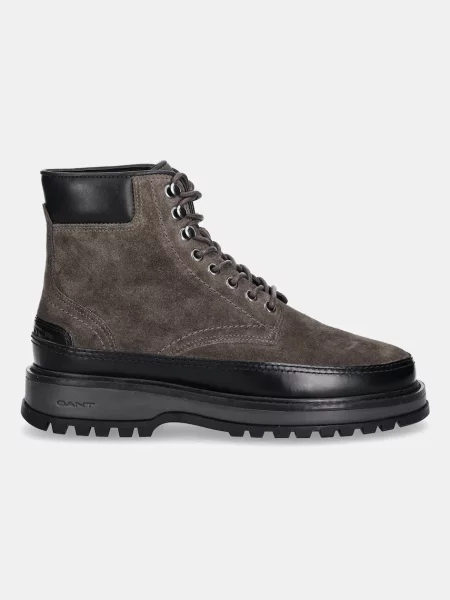 Шкіряні черевики Gant Clafton коричневий