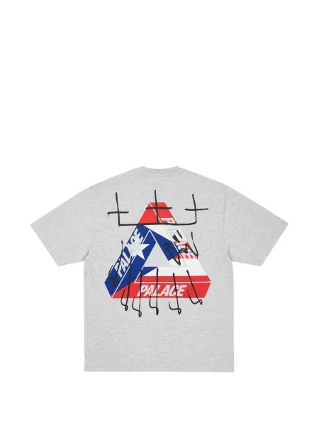 Tricou Palace cu imagine gri