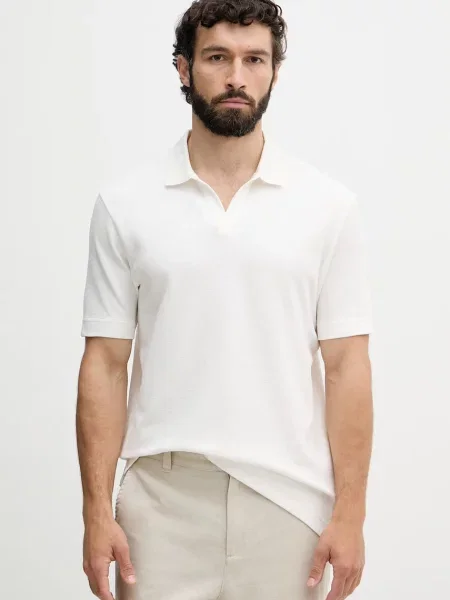 Tricou polo Marc O'polo bej