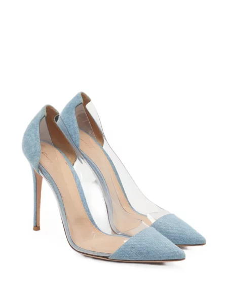 Pantofi cu toc Gianvito Rossi albastru