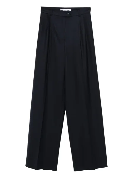 Pantaloni Medeea plisate albastru