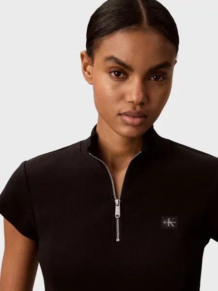 Поло Calvin Klein Jeans черное
